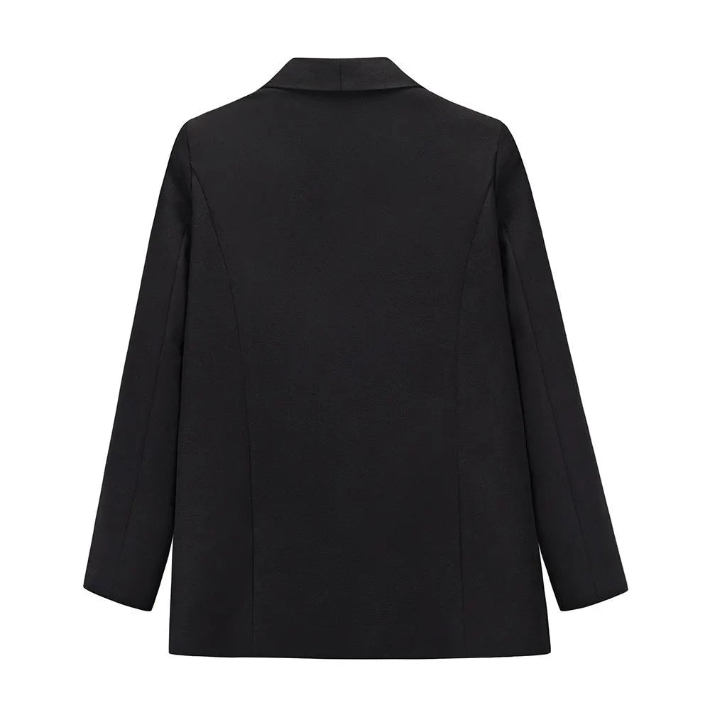 Casual Solid Color Slim Coats