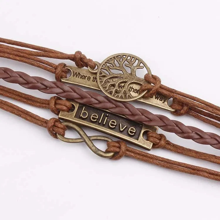 As Picture Alloy Casual Bracelets