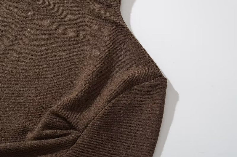 Chic Artistic Sense Fold Base Shirt