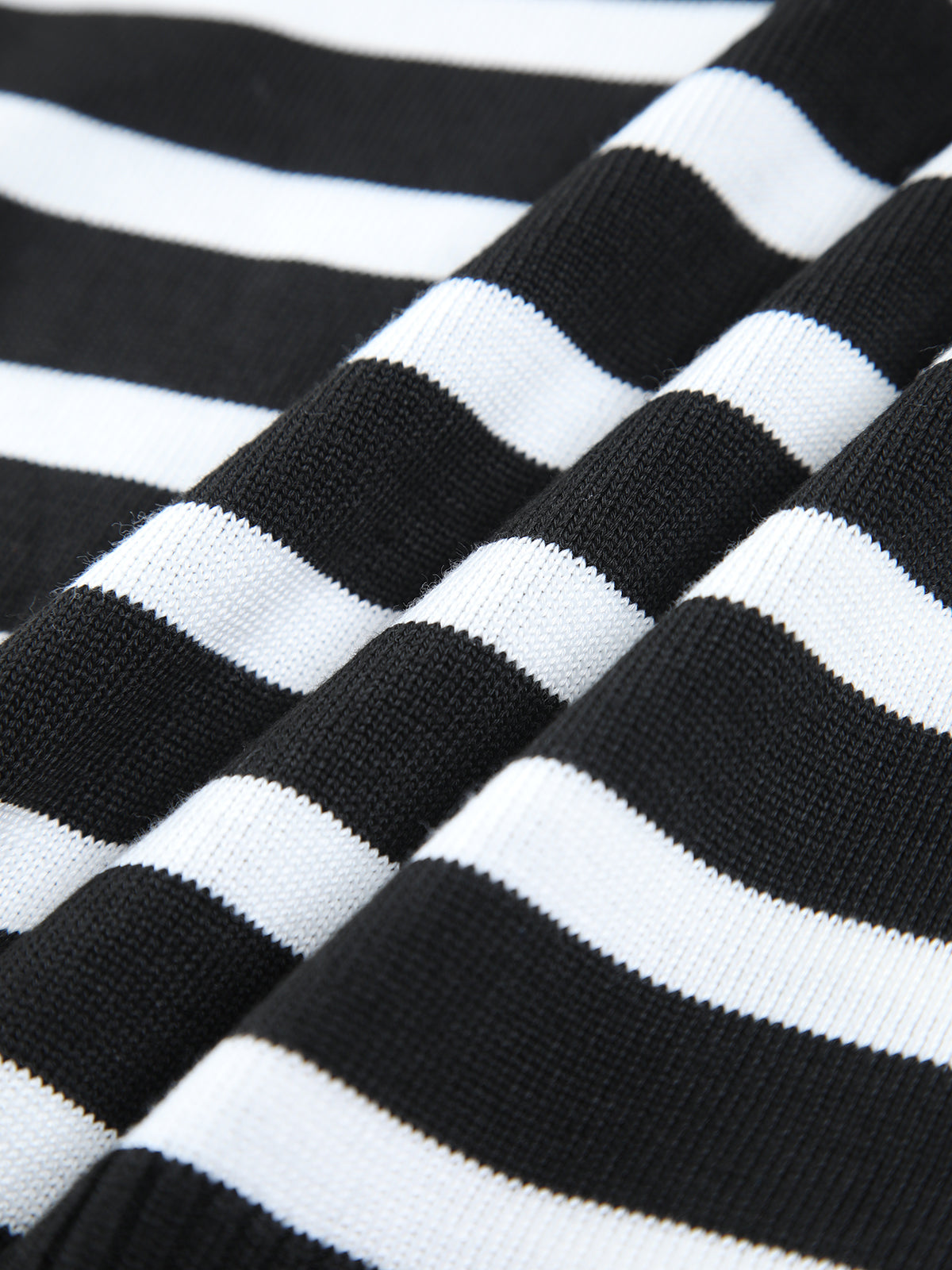 Parisian Stripe Mockneck Sweater