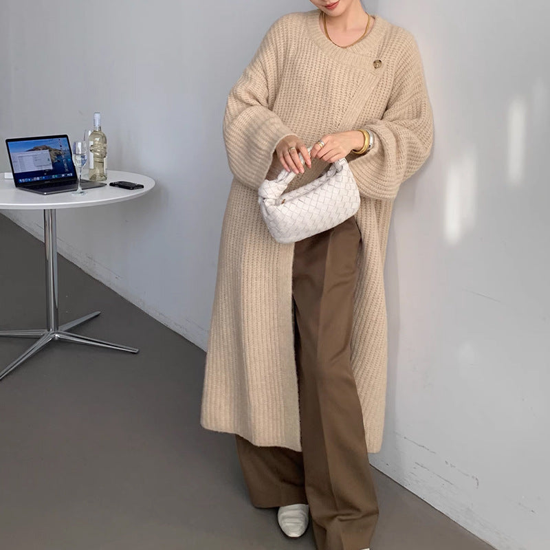 Minimalism Longline Cardigan