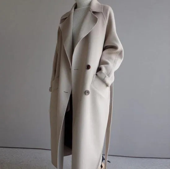Casual Harajuku Style Woolen Coat