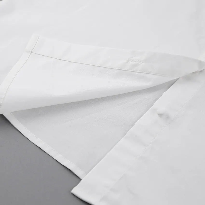 Classical Lapel Lantern Sleeves Shirt