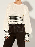 Wooden Ears Striped Sweater