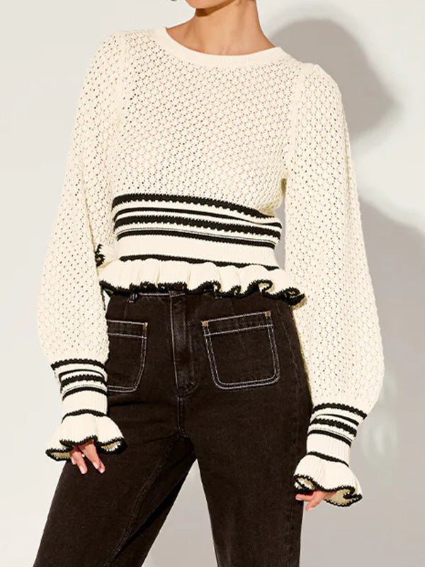 Wooden Ears Striped Sweater