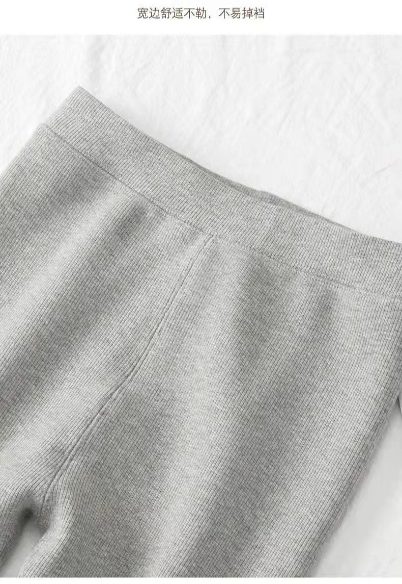 High Waist Slender Body High Elastic Warm Pants