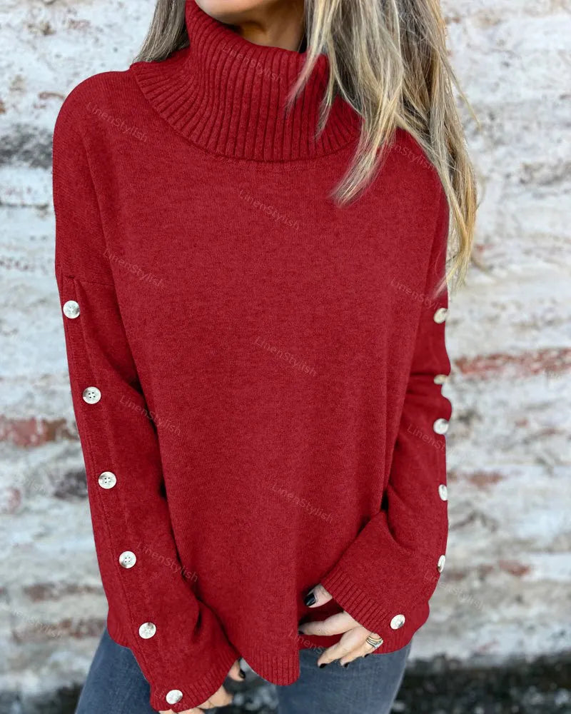 Casual Turtleneck Sweater