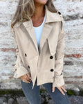 Double-breasted Trench Coat Jacket