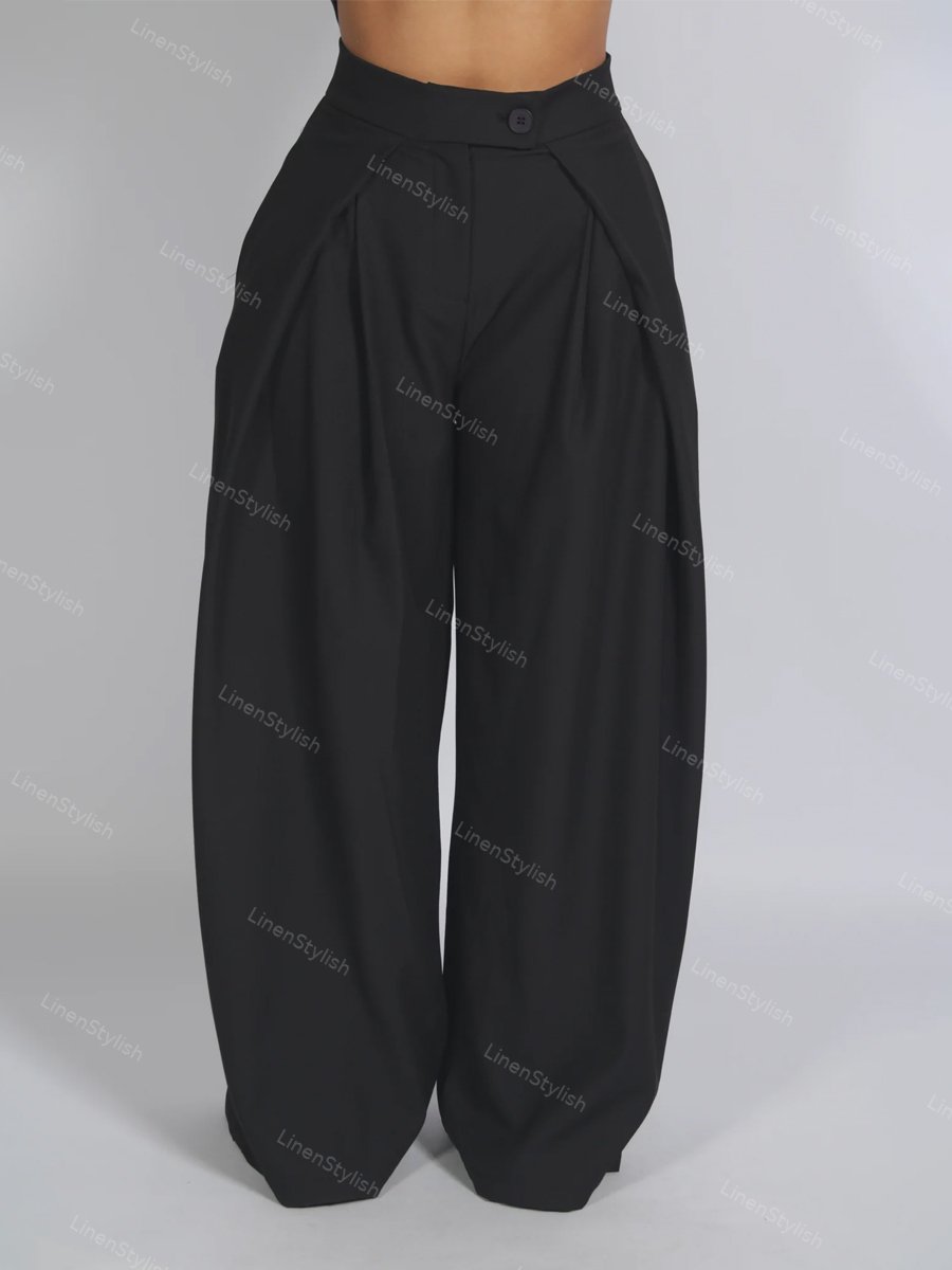 Fashion Commuter Design Blazer & Pants Two-piece Set